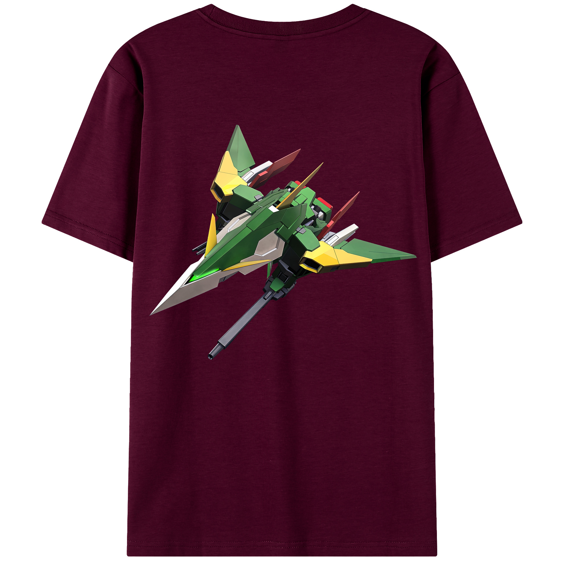 （画像用） 機動戦士ガンダム Mobile Suit Gundam レディース半袖Tシャツ(バックプリント)